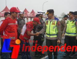 Diguyur Hujan Deras, Polres Purbalingga Tetap Gelar Apel Siaga Bencana