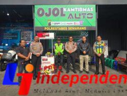 Dukung Arahan Kapolri, Satlantas Polrestabes Semarang Jalankan Program “Ojol Auto Kamtibmas
