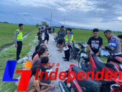 Benar-Benar Miris, Belasan Remaja Balapan Liar Dikukut Tim Gabungan Polres Sragen