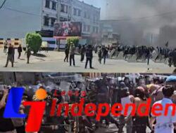 15 terduga provokator ditangkap, aksi unjuk rasa dikendari berujung kericuhan