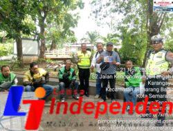 Lantas Semarang Barat Gelar Sosialisasi Keselamatan untuk Pengemudi Ojol, Lensaindependent.com Turut Mengawal Edukasi Publik