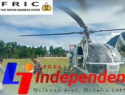 Polri Salurkan Bantuan Kemanusiaan ke Desa Simpang Jernih, Aceh Timur, Melalui Jalur Udara