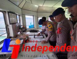 Polresta Banyuwangi Gelar Pemeriksaan Keselamatan Terpadu di Pelabuhan Ketapang