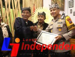 Apresiasi Masyarakat Osing, Kapolresta Banyuwangi Terima Gelar Warga Kehormatan