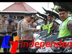 Polres Kebumen Cek Kesiapan Sarpras Jelang Operasi Lilin Candi 2025