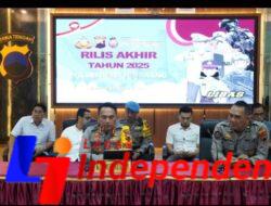 Rilis Akhir Tahun 2025, Kinerja Kamtibmas Polrestabes Semarang Tunjukkan Tren Positif