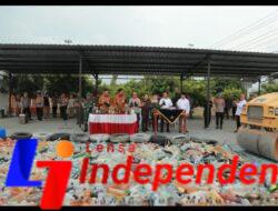 Polres Klaten Musnahkan Ribuan Liter Miras, Forkopimda Tegaskan Komitmen Berantas Penyakit Masyarakat