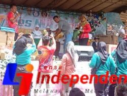 Ratusan Peserta Meriahkan Jalan Sehat Dies Natalis UPT SDN Ngeni 08 Blitar