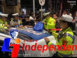 Polrestabes Semarang Kembali Gelar Operasi Gabungan, Balap Liar di Jalan Dr. Cipto Ditindak Tegas