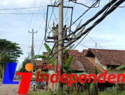 Abainya aturan dan hilangnya adab yang mana Diduga Tanpa Izin, Penanaman Tiang Listrik di Pekarangan Warga Tunggul Pandean.