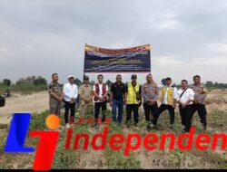 Sat Reskrim Polres Sergai Segel Aktivitas Galian C Ilegal di Bantaran Sungai Ular