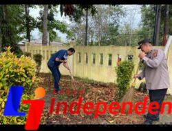 Dukung Gerakan ASRI Polres Tebing Tinggi dengan Gotong Royong di Polres dan Polsek Jajaran