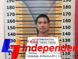 Ungkap Kasus Narkoba, Polres Tebing Tinggi Tangkap Pemilik Sabu dari Penginapan