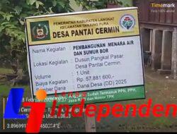 Pembangunan Kegiatan Sumur Bor Dipertanyakan Warga, Sampai Saat Ini Belum Terealisasikan