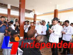 Bergaya Khas Osing, Menteri KKP Tinjau Proges Kampung Nelayan Merah Putih Banyuwangi