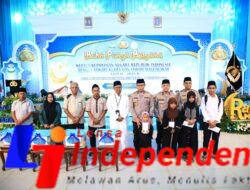 Pembangunan SMA Kemala Taruna Bhayangkara Bogor Capai 60 Persen, Polri Gelar Buka Puasa Bersama Warga Gunung Sindur