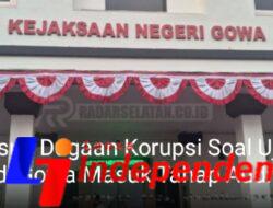 Kasus dugaan korupsi ujian digowa tahap audit
