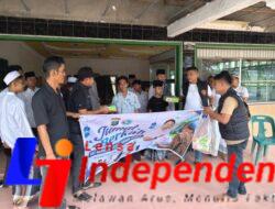 Sat Narkoba Polres Sergai Gelar Jumat Berkah, Bagikan Nasi Kotak dan Edukasi Bahaya Narkoba