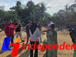 Bentuk Kepedulian Nyata Terhadap Masyarakat,Lsm Terkams Sergai Turun Berikan Bantuan Tali Asih Kepada Korban Kebakaran Desa Simpang Empat