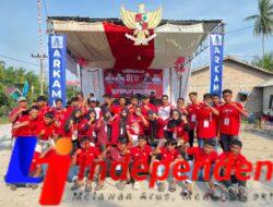 Arkamedia.id dan Pemuda Gang Dadap Gelar Gebyar Kemerdekaan di Desa Bogak Besar